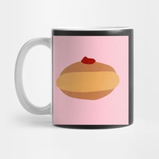 Jammy Doughnuts - Chanukah Print in Pink Mug